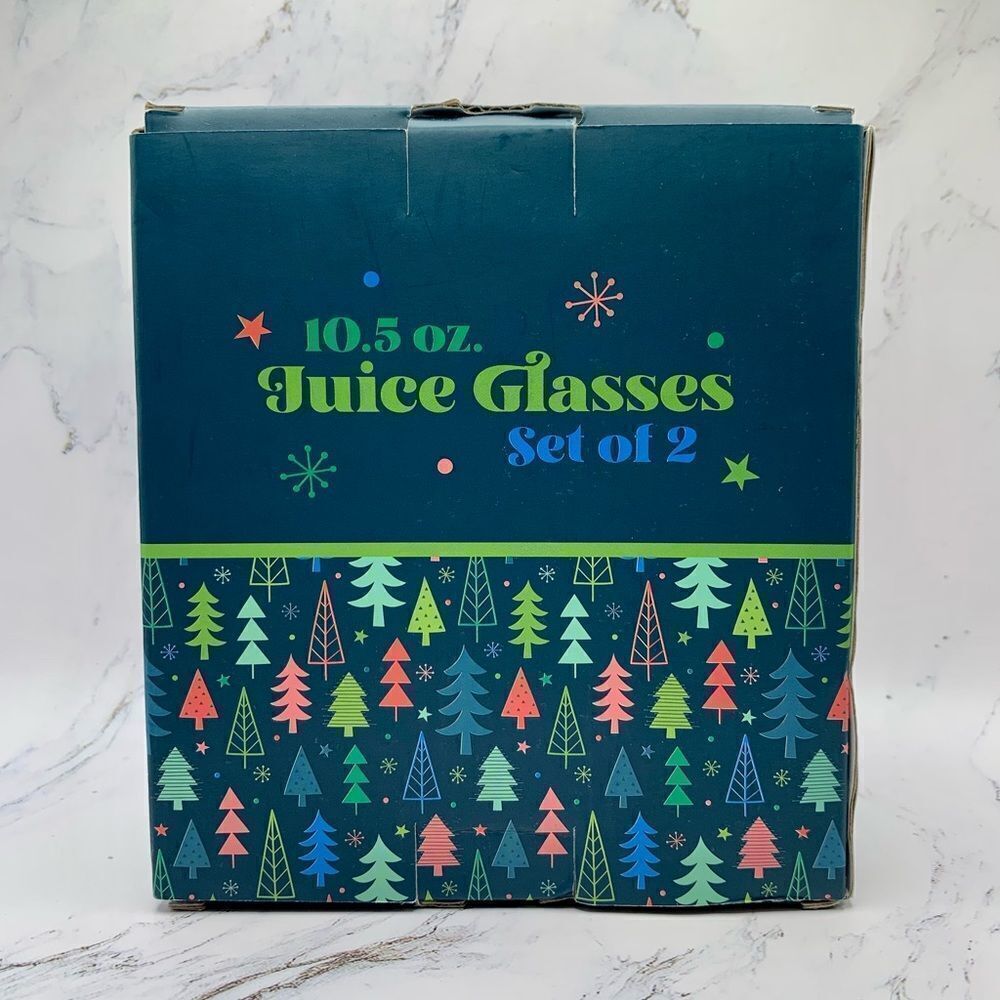 ✨ NWT✨ TMD Holdings 10.5 oz Juice Glasses - Set of 2          - Picture 3 of 9